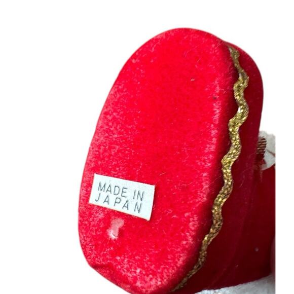 Vintage Wood Christmas Holiday Ornaments Lot Bears Santa Japan Taiwan Drum READ - Picture 10 of 10